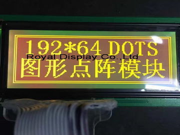 산업 적용 192x64 도트를 위한 도트 매트릭스 LCD 디스플레이 모듈