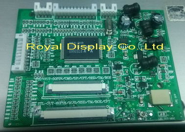 TFT LCD 구동부 이사회 PCB800068, 로고 LCD VGA 제어기 보드를 특화합니다