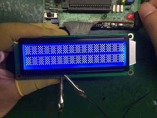 16x2 문자 6 시간 Aip31066 드라이버 IC와 함께 방향 표시 LCD 패널