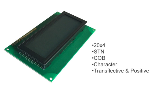 RY-C204LYILYW STN SPLC780D1-021A IC와 함께 노란색 - 녹색 문자 LCD 모듈