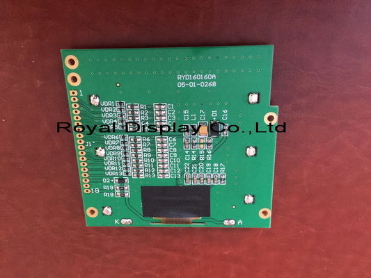 FSTN 포지티브 STN 그레이 160X160 도트 COB UC1698 컨트롤러 그래픽 LCD 디스플레이 FPC 납땜