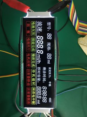 보온장치 에너지 미터 Lcd를 위한 주문을 받아서 만들어진 7개의 세그먼트 Lcd 스크린 TN HTN VA STN FSTN 세그먼트 LCD
