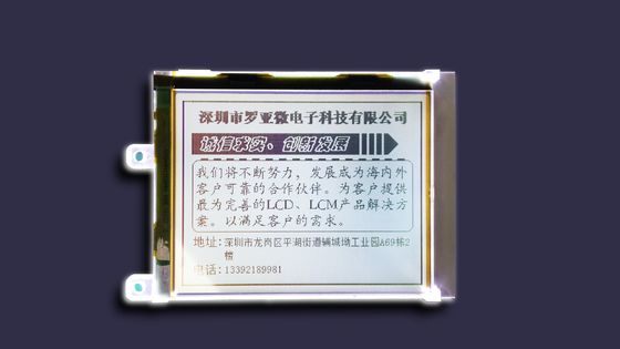 FSTN 포지티브 UC1698 LCD 7 세그먼트 디스플레이 160X160 코그 그래픽 LCD 모듈