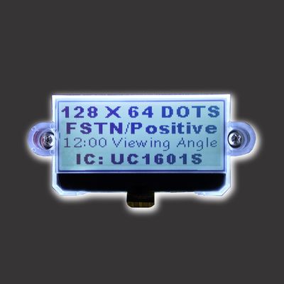 ST7565R SGS FSTN 포지티브 투과형 LCD 모듈 128×64 DOT 매트릭스 코그 FPC 라인