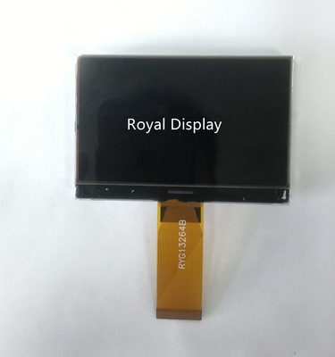 132×64는 사실적 Cog LCD 모니터 드프스티엔 30 핀 부정적 LCD 디스플레이에 점을 찍습니다