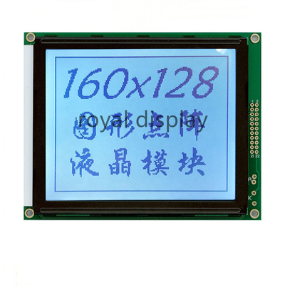 160x128 도트 STN FSTN 그래픽 COB T6963C 드라이버 IC LCD 디스플레이 모듈