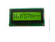 SGS / ROHS 증명서 RYB0801A와 STN 8x1 캐릭터 LCD 모듈