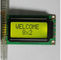 8X2 STN 긍정적인 반투과형 COB 0802 LCD 모듈 디스플레이