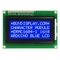 고화질 1604 문자 STN 파란색 부정 LCD 디스플레이 16X4 모노크롬