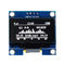 0.96인치 흑백 128x64 마이크로 패널 스크린 LCD SSD1306 SPI