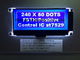 사용자 정의 FSTN/Stn 240X80 DOT 3.3V 포지티브 반투과형 ST7529 Cog LCD 디스플레이