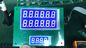 100% Wdn0379-Tmi-#01 Stn 블루 세그먼트 그래픽 LCD 모듈 교체