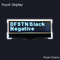 128X32 DFSTN 블랙 네거티브 Cog 흑백 사실적 LCD 디스플레이