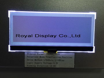 ST7529 240X80 도트와 3.3V 전원 공급기 도트 매트릭스 LCD 모듈