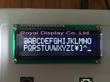 왕실 디스플레이 화이트 16x2 LCD 디스플레이 LCD는 RYB1602A를 게임하기 위한 패널을 VA