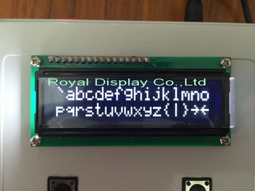 왕실 디스플레이 화이트 16x2 LCD 디스플레이 LCD는 RYB1602A를 게임하기 위한 패널을 VA