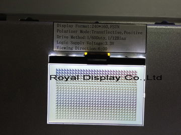 ST7586S 백색 LED 백라이트와 3.3V 전원 공급기 그래픽 LCD 모듈