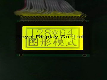 청백색 일련 그래픽 Lcd, 128 X 64 그래픽 LCD 디스플레이 T6963C 제어기