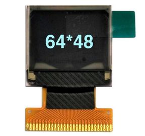받아들일 수 있는 64 Ｘ 48 화소 결의안 OLED 디스플레이 모듈 다양한 크기 / 색상