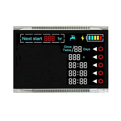 흑백 디지트 제조는 LCD 유형 분절 맞춘 LCD 디스플레이 모듈을 VA