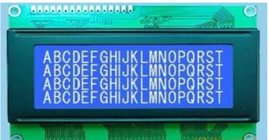 일련 LCD 디스플레이 모듈, 20x4 캐릭터 LCD 디스플레이 높은 신뢰도