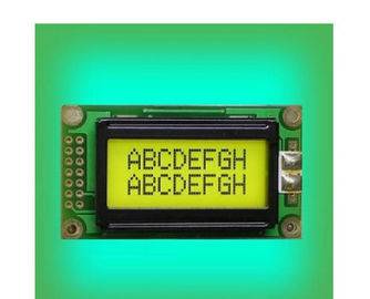 전문적 8x2 캐릭터 LCD 디스플레이 모듈 백색 LED 백라이트 RYB0802A