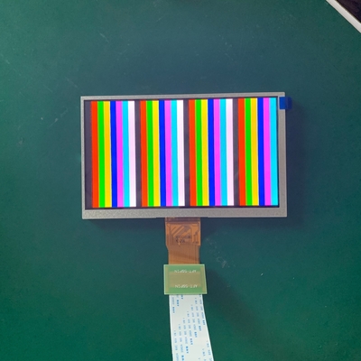 터치 패널과 주문 제작된 500 알 1000 Nit 1024x600 결의안 RGB 7 인치 TFT LCD