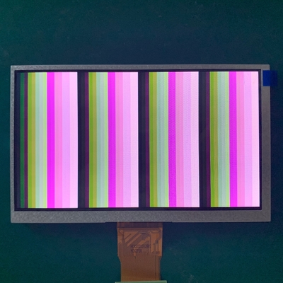 터치 패널과 주문 제작된 500 알 1000 Nit 1024x600 결의안 RGB 7 인치 TFT LCD