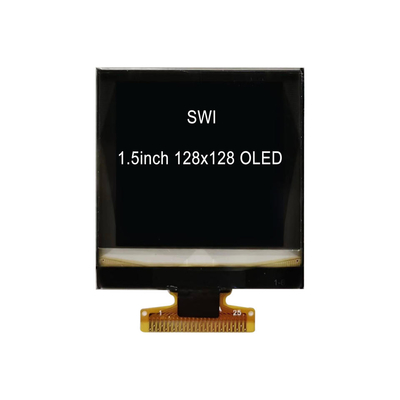 OLED 디스플레이 모듈 2.42 인치 스크린 128x64는 결의안 SPI 또는 I2C 인터페이스에 점을 찍습니다