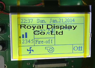 벽난로 RYG180100A 광역 작동을 위한 UC1698 드라이버 도트 매트릭스 Lcd