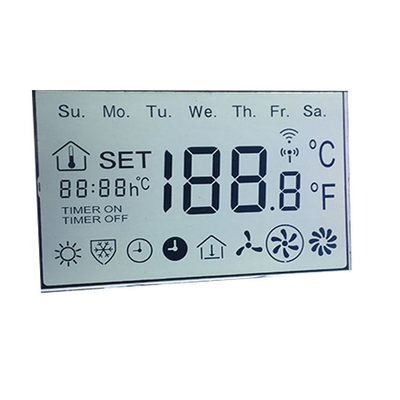 고성능 에너지 계량기 동안 3.3V 맞춘 LCD 모듈 TN 흑백 7 부분