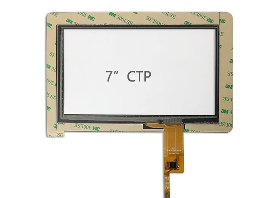 맞춤 크티피 정전용량식 터치 패널 I2C 인터페이스 7 인치 PCAP 다중 터치 스크린 패널