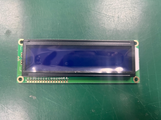 STN 블루 송신 1602B 문자 LCD 모듈 LED 블랙 라이트
