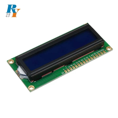 5V 흰색 백라이트 16x2 문자 STN AIP31066 IC와 함께 파란색 부정적인 LCD 디스플레이