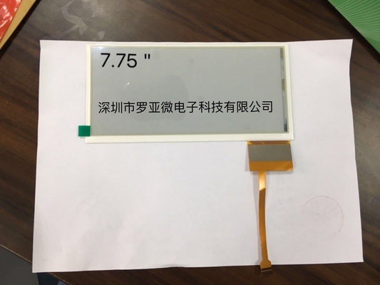 힌크 7.75' EPD 모노 컬러 3.0V Tt30120 E-Paper 디스플레이 120 세그먼트 디자인