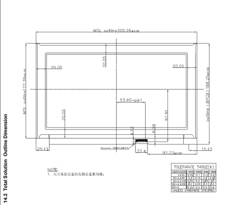 13.3'' TFT LCD 모듈 Innolux 1920*1080 RGB 고 콘트라스트 노트북 디스플레이 와이드 뷰 모니터