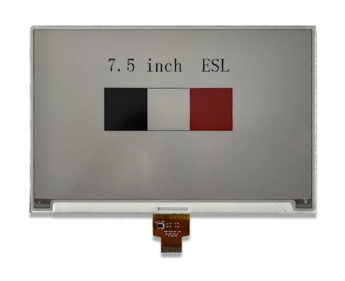 7.5'' 800*480 EPD HINK-E075A89 JD79686BB 전자 선반 라벨 시스템의 작은 MOQ