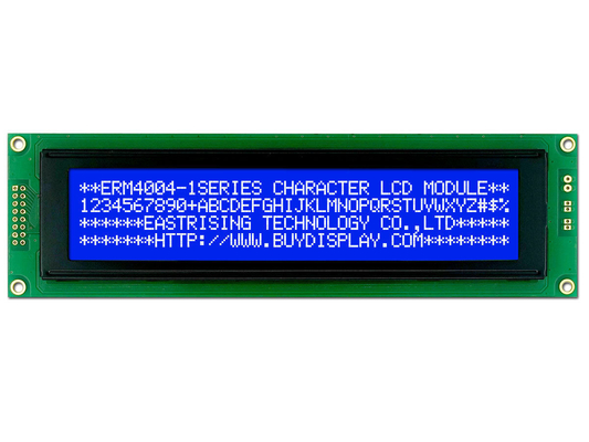 40*4 문자 LCD 모듈 백라이트와 함께 큰 크기 넓은 온도 산업 디스플레이