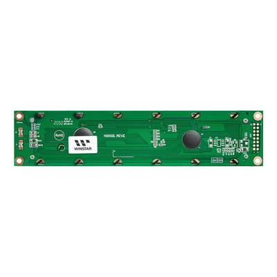 20*2 FSTN STN 문자 모노크롬 ST7066U 넓은 온도 LCD 모듈