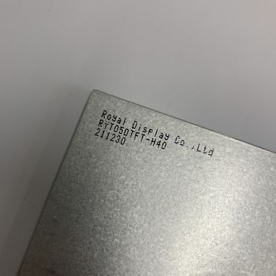 RYT050TFT-H40 5.0인치 TFT LCD 디스플레이 모듈 480x272 해상도 광온도