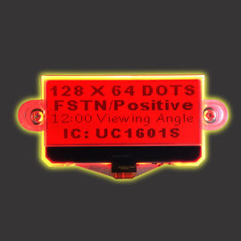 128 * 64 화소 결의안 모노럴 엘시디 판넬과 청색 LCD 스크린 COG LCD 모듈