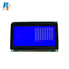모노럴 COB 전달 가능한 STN 푸른 그래픽 LCD 모듈 LCD 세그먼트 디스플레이 128x64 점