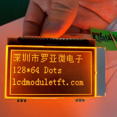 전달 가능한 사려깊은 STN 그래픽 LCD 디스플레이 흑백 128x32