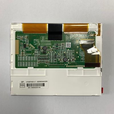 주문을 받아서 만들어진 640X480 5.6 인치 TFT LCD 패널 STN 50pin FPC Innolux At056tn52 V. 3