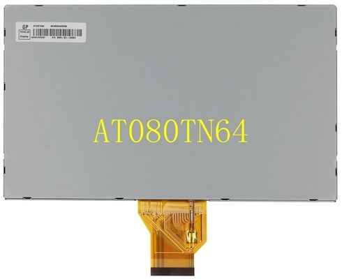 주문을 받아서 만들어진 본래 At080tn64 Innolux 8" LCM 800X480 자동 차량 전시 LCD 패널