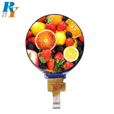 용량 성 터치 패널이있는 TFT 1.3inch 240x3(RGB)x240 원형 원형 TFT LCD 디스플레이 SPI