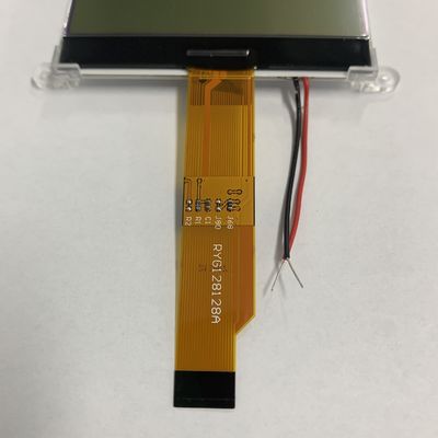 RYG128128A 사실적 LCD 모듈 흑백 Stn 회색 128x128 FPC