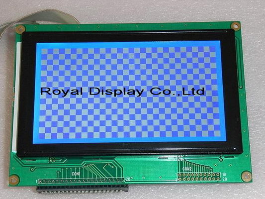 백색 Blacklight를 가진 FSTN 75mA 역광선 240x128 점 COB LCD 디스플레이 모듈 FFC