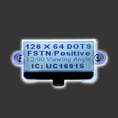 128*64 도트 FSTN 모듈 포지티브 LCD 디스플레이 흑백 코그 병렬 ST7565R