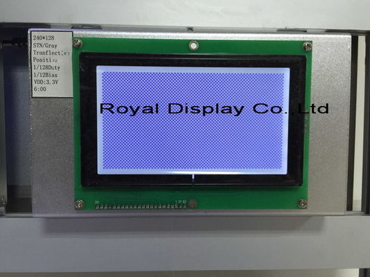 그래픽 LCD 디스플레이 맞춤형 디지털 FSTN 240X128 도트 백라이트 COB LCD 모듈 산업용 기기